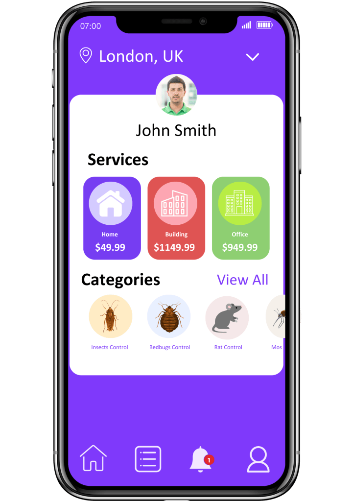 Pest Control App Development